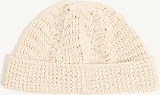 Valentino Garavani Cappello Beanie in Cotone Donna BETULLA UNI