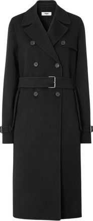 Fendi Trenchcoat - Dames - Mantels - Zwart - Maat: 3XS Zijde