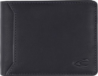 Camel Active Geldb&ouml;rse CAMEL ACTIVE Ocean, Herren, schwarz, Leder, clean, gepflegt, unifarben, Kleinlederwaren Geldb&ouml;rse, aus wasserweisendem Echtleder, vielen Ver
