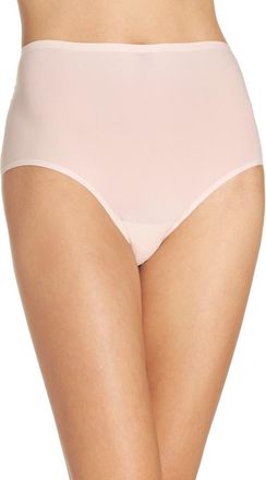 Chantelle Soft Stretch High Waist Briefs in Blushing Pink at Nordstrom