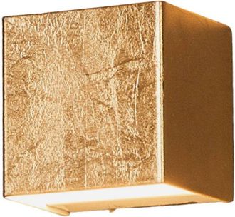 Lindby Lindby L&aacute;mpara De Pared Led quentin En Dorado Metal