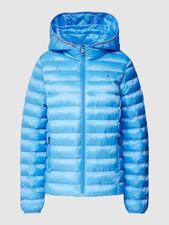 Tommy Hilfiger Steppjacke mit Rei&szlig;verschlusstaschen in Royal, Gr&ouml;&szlig;e XS