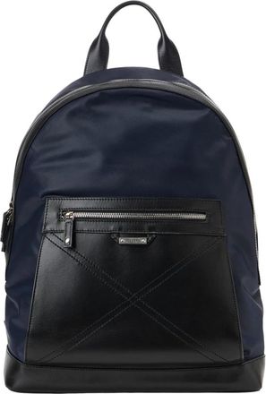Iceberg Nylon Rugzak met Leren Zijkant - Heren - Rugzakken - Veelkleurig - ONE Size - Nylon - Tassen