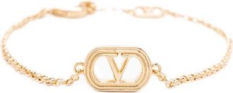 Valentino Garavani Vlogo Chain Necklace