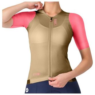 Castelli Corretto Jersey Velotrikot f&uuml;r Damen | beige