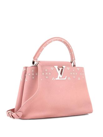 Louis Vuitton Capucines Bag Limited Edition Sweet Brogues Leather PM crossbody bag - Roze