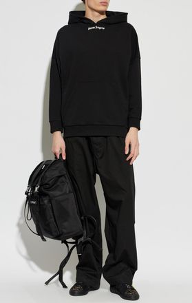 Palm Angels Hoodie, Mens, Black