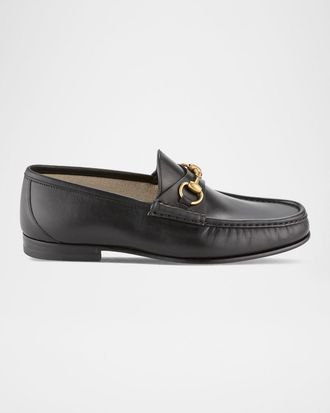 Gucci Men & apos;s Horsebit 1953 Leather Loafers