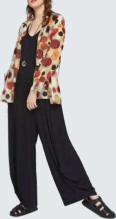 Luukaa D'Celli Ashley Wrinkled Viscose Jersey Jumpsuit in Black at Nordstrom, Size 14