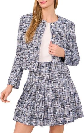 Ted Baker Tweed Jacket in Ocean Cave at Nordstrom, Size 4