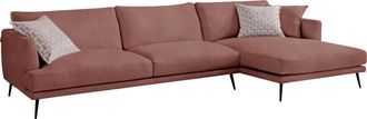 Egoitaliano Ecksofa »Sophia, Designsofa mit extrakomfortablem Sitzkomfort« mit Daunenfederung, L-Form