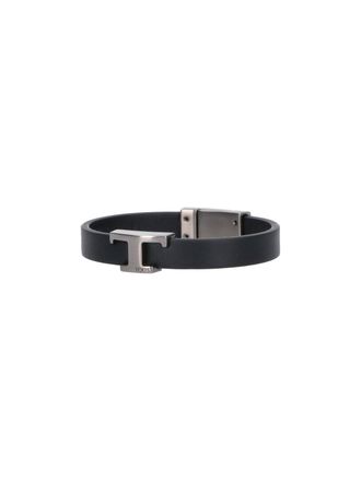 Tod's Mens Bijoux Black Calf Leather