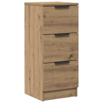 vidaXL Vidaxl - Aparador Madera De Ingenier&iacute;a Roble Artisian 30x30x70 Cm