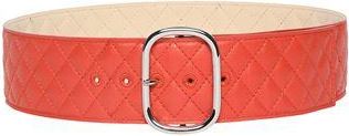 8 by YOOX LEATHER QUILTED METALLIC BUCKLE BELT