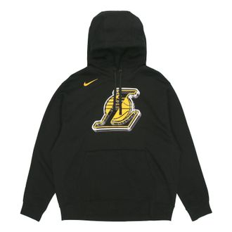 Nike Mens Nike Los Angeles Lakers Lebron James No. 23 NBA Player Long Sleeves Black DN4984-010