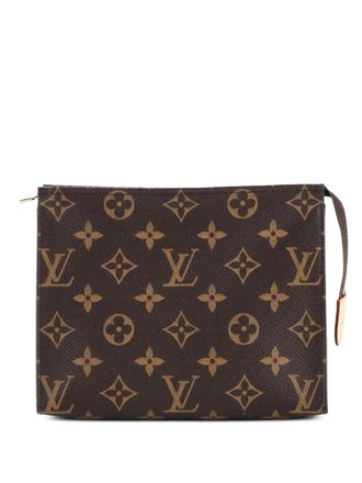 Louis Vuitton Toiletry Monogram Canvas 19 pouch - Brown