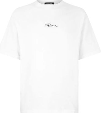 Roberto Cavalli T-shirt con logo - Bianco