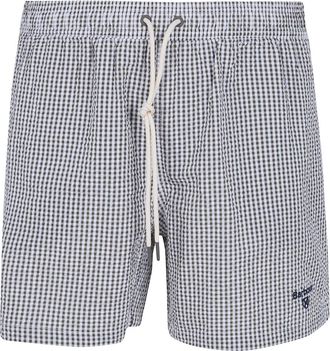 Barbour Gingham Seersucker Zwemshort - Heren - Strandmode - Veelkleurig - L - Badmode