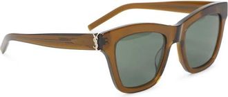 Saint Laurent Sunglasses, female, Brown, Size: ONE SIZE M160 Sunglasses