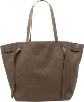 Celine Pre-owned Phantom Cabas Tote Bag - Dames - Vintage Shopper - Bruin - ONE Size - Leer - Vintage