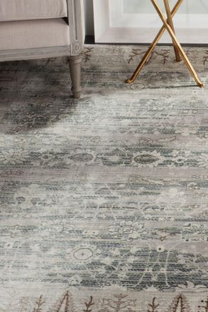 Safavieh Alfombra poli&eacute;ster grigio 122 x 183 cm