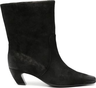 Marc Ellis Stivali con punta quadrata 50mm - Nero