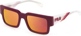 Fila SFI314 6Y6X Mens Sunglasses Burgundy Size 51