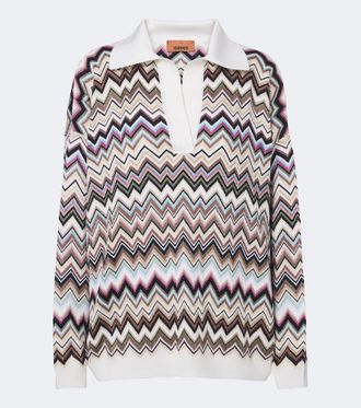 Missoni Zigzag polo sweater