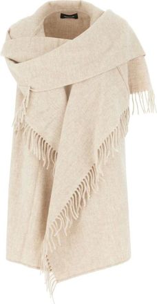 Fabiana Filippi Donna, Top, Beige, Taglia unica, new