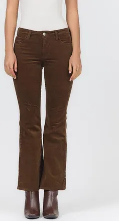 Dear John Denim Florence Bootcut Pinwale Corduroy Pants in Cappuccino at Nordstrom, Size 32
