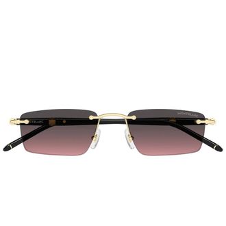 Montblanc Sunglasses, unisex, Black, Size: 54 MM Diplomat Sunglasses