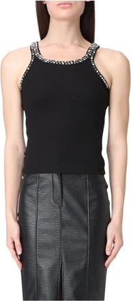 Pinko Mujer, Camisetas, Negro, Talla: M
