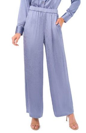 Halogen Elastic Waist Wide Leg Pants in Stonewash at Nordstrom Rack, Size X-Large