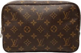 Louis Vuitton Pre-owned Bags, female, Brown, Size: ONE SIZE Pre-owned Vintage Fabric Clutch