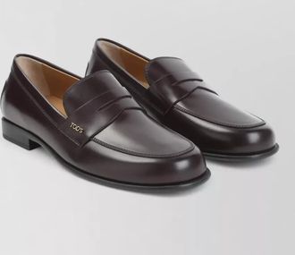 Tod's leather loafers