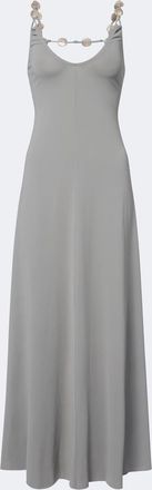 Eres Sculpturale embellished jersey maxi dress