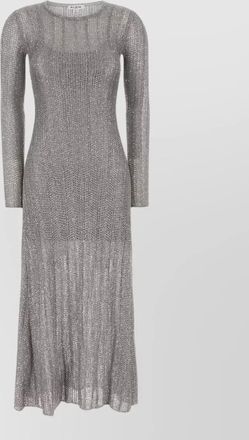 Alaia crochet knitted dress