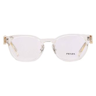Prada Demo Oval Ladies Eyeglasses PR B06VD 19X1O1 52