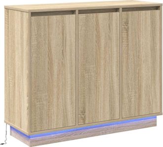 vidaXL Vidaxl - Sideboard with Shelf Sonoma Oak 90 x 32 x 75 cm Engineered wood