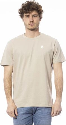 Invicta Short Sleeve T-Shirt - Heren - T-shirts - Beige - XL - Katoen - Tops