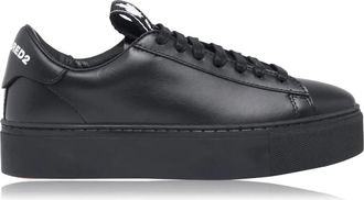 Dsquared2 Low-Top Sneaker - Evolution Tape Logo Sneakers - Gr. 37 (EU) - in Schwarz - f&uuml;r Damen