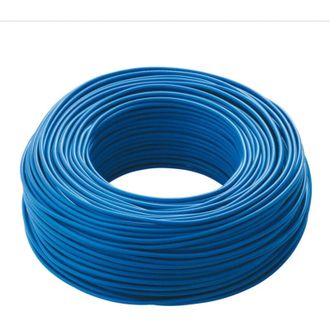 Trade Shop Trade Shop - Cavo Blu 100 Mt Isolato Unipolare 1 X 2,5 M2 Antifiamma Materiale Elettrico