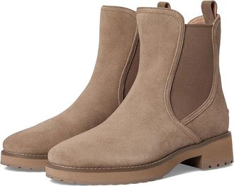 Cole Haan Lyndon Waterproof Chelsea Booties Womens Boots Irish Coffee Suede Waterproof : 5.5 B - Medium, Leather