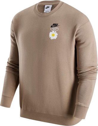 Nike HBR Statement Sweater Tan White HJ0836-247