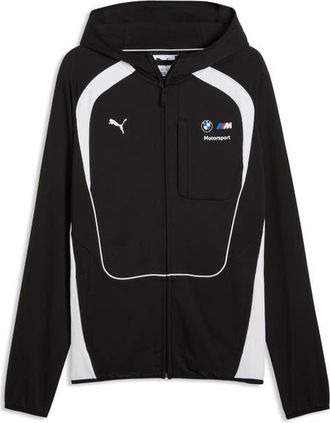 Puma BMW M Motorsport Zip Hoodie in Puma Black at Nordstrom, Size Xx-Large