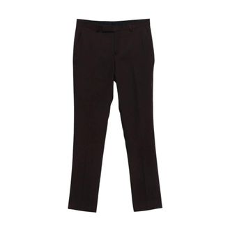 Paul Smith Suit Trousers, male, Brown, Size: W32 Raffia Espadrilles