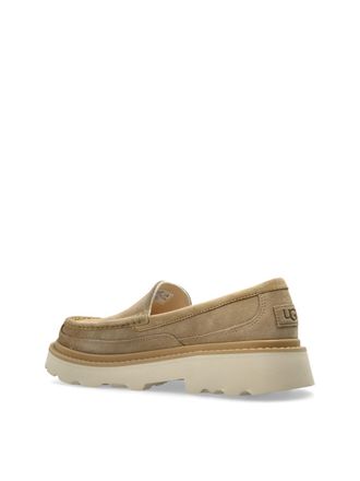 UGG Mens Ascot Lug Loafers Beige Shoes > & Sandals