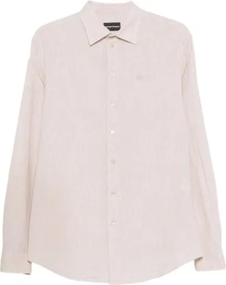 Emporio Armani Uomo, Camicette, Beige, S, new