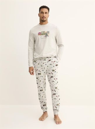 Le 31 Mens Winter-pattern pyjama set In support of Food Banks Canada