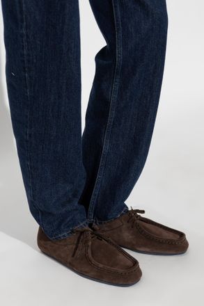 Jil Sander Hood Lace Up Shoes, Mens, Brown